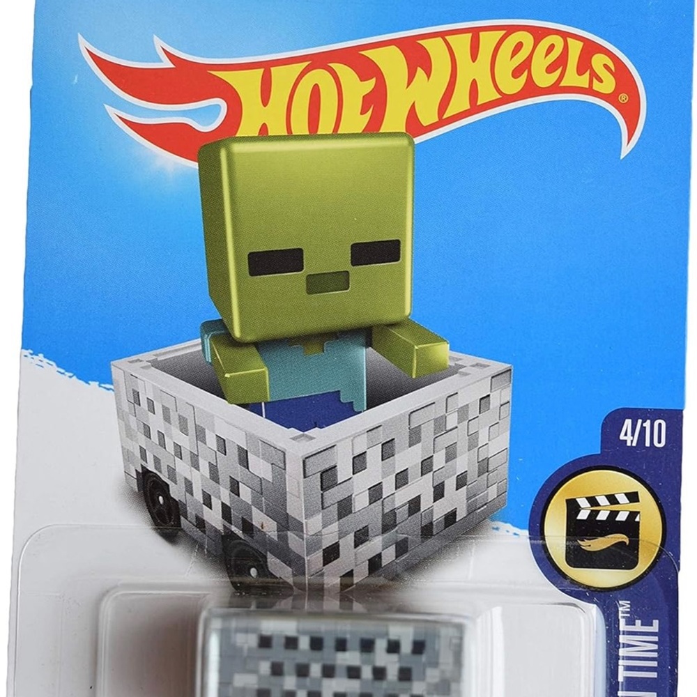 NEW SEALED Hot Wheels Minecraft Minecraft Screen Time 4/10 24/365